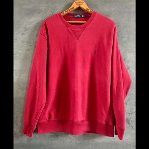 Red Nautica sweatshirt